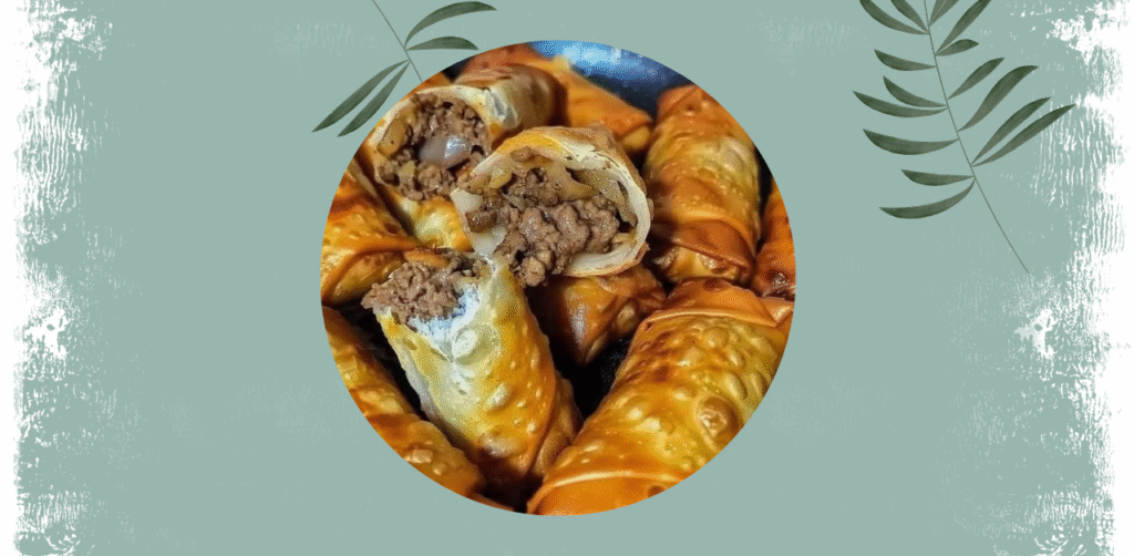 Cheesesteak Eggrolls